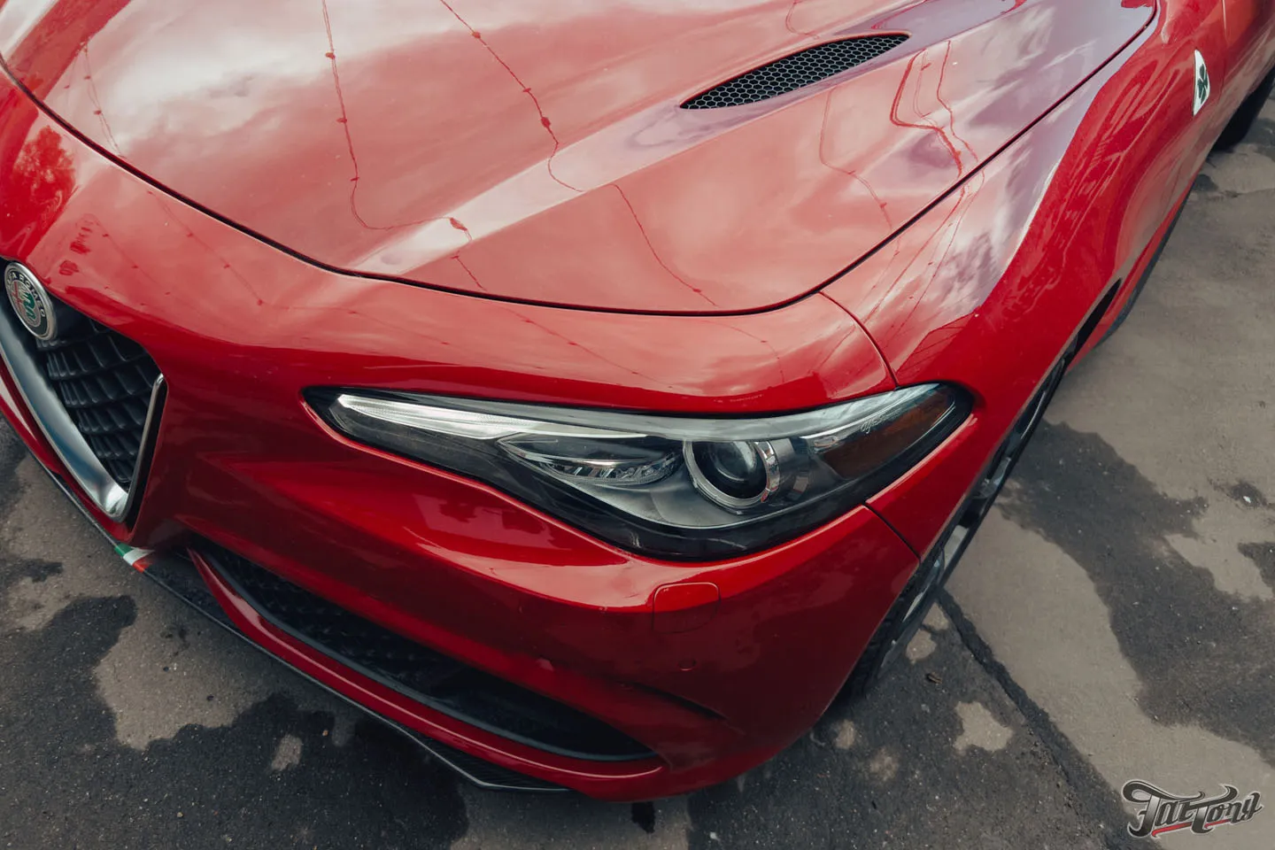 Кузовной ремонт шикарного Alfa Romeo Giulia, часть 1: показываем этапы работ